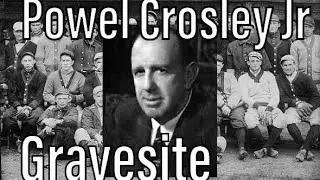 Famous Graves - Visiting the Famous Gravesite of Powel Crosley Jr Cincinnati Reds