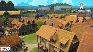 Building HUGE Final Kingdom Level for Villagers 👑🏰 | Foundation Gameplay