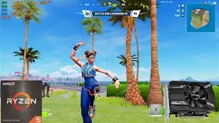 Fortnite | Chapter 7 Season 1 | Ryzen 5 5500 | Rx 6400 4GB | 1080p