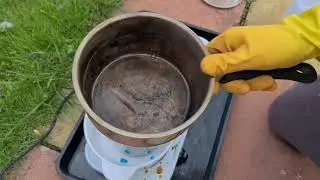 Gold recovery and Refining from rolled gold watches part 4