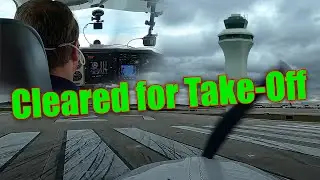 Take-off from Cincinnati International