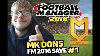 retro football manager 2016 save with mk dons part 1