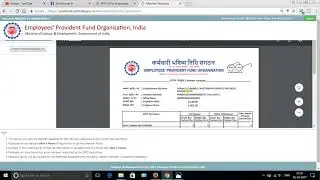 How to check PF & Pension balance/passbook online