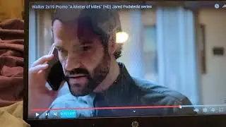 WALKER 2X19 A MATTER OF MILES JARED PADALECKI SERIES TRAILERRR