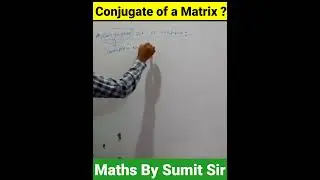 Conjugate of a matrix !!!