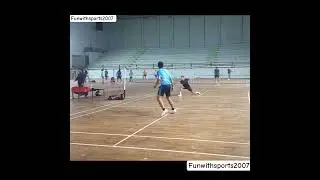 badminton match 🤯 Ayush vs suryanshu 💥 #shorts #trending #viral #youtubeshorts #badminton #short
