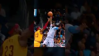 He gave LeBron PROBLEMS 😳🔥 #shorts