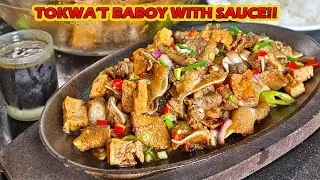 HOW TO MAKE TOKWAT BABOY WITH SAUCE RECIPE | SIZZLING TOKWA'T BABOY NA MAY SAUCE RECIPE