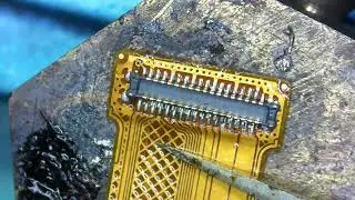 Mobile display broken connector change easy and safe way