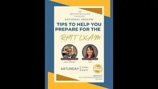 The Saturday Seminar- Preparing you for the RHIT Exam | The Qualified