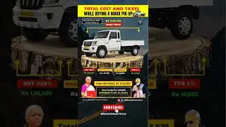 Bolero MaXX On-Road Price EXPOSED! ₹14 Lakh for a Pickup? 😱 #shorts