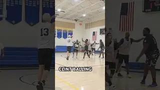 Clint Eastwood In Men's League Can't Leave Him Open #basketball #longrange #western #legend