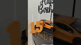 kue ultah tema lamborghini#cakedecorating #cakedesign #lamborghini