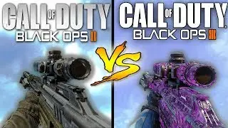 Black Ops 3 XPR-50 VS Black Ops 2 XPR-50 (Call of Duty Versus)