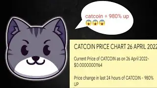 catcoin news today 980% up 😱  catcoin price prediction 2022  🔥catcoin 🚀 cryptocurrency news