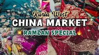 😱 Ramzan Special Shopping at China Market | Cotton, fendi, Satin Fabrics | Eid 2026🔥#viral #explore