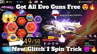 Got All Evo Guns in 1 Spin Trick 😱|| New Evo Vault Event Free Fire 🔥 ||Today's Evo Vault Event Spin