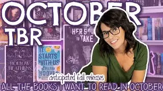 October TBR (2022) | All the books I want to read in October