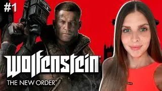 WOLFENSTEIN THE NEW ORDER Прохождение на Русском | WOLFENSTEIN стрим PS5 | Часть 1