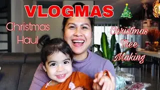 VLOGMAS : CHRISTMAS HAUL | CHRISTMAS TREE MAKING 2020 | FILIPINO-DUTCH LIFESTYLE