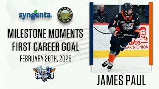 OHL Milestone | First Career Goal | James Paul