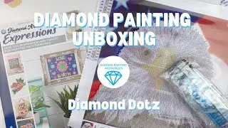 Diamond Painting Unboxing | New Finds from Diamond Dotz!!