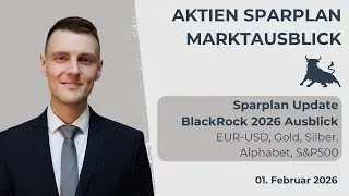 Aktien Sparplan, Qualit&auml;tsaktien, KI, S&P500, Gold, Silber, EUR USD Chart, Alphabet Aktie