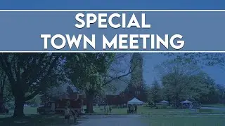 Special Town Meeting (06-21-2022)