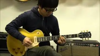 1955 Les Paul Standard gold top all gold