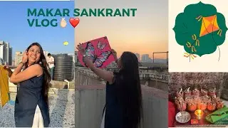 Makar sankrant vlog❤️🫰🏻#dailyvlog #explorepage #makarsankrant #ytshorts 