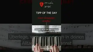Sieben Tage, sieben Tipps f&uuml;r deine &Uuml;bezeit am Instrument &ndash; www.music-sensei.com #shorts