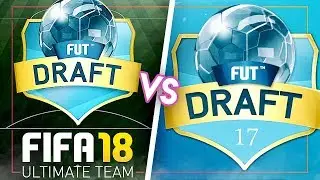 FIFA 17 DRAFT VS FIFA 18 DRAFT!