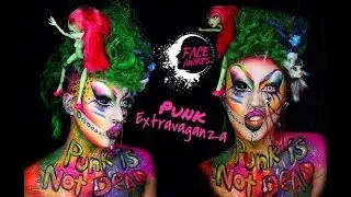 NYX FACE AWARDS UK TOP 10 - PUNK EXTRAVAGANZA