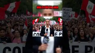 Protestas masivas en Lima 🇵🇪🪧 | Noticias Per&uacute;