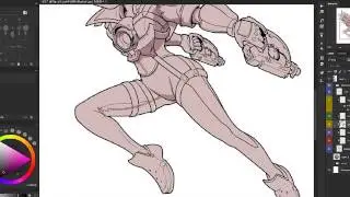 Drawing Progression - Overwatch Tracer