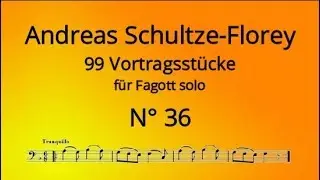 Andreas Schultze-Florey: Vortragsst&uuml;ck Nr. 36