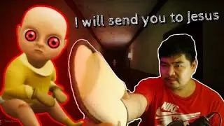 IT'S A BABY HORROR GAME But I AM ASIAN SO I JUST WHOOP THE BABY