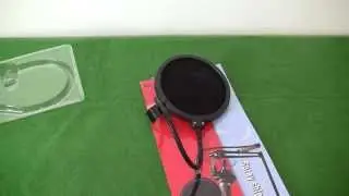 Studio Microphone Mic Wind Screen Pop Filter -Review