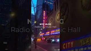 Radio City Music Hall 🎻✨ | El Se&ntilde;or de los Anillos en vivo en NYC #shorts  #nyc  #vlog