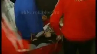 Martin Kariya after Obsut's hit.