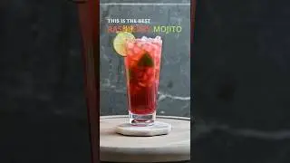 Raspberry Mohito with Chambord it's the best one! You should definitely try it! 😋 #cocktail #bar