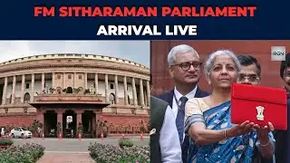Budget 2026 Big Moment &ndash; FM Sitharaman Reaches Parliament LIVE
