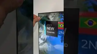 2023 75&rdquo; CU7100 UHD 4K HDR Smart TV #screenpeel #4ktv #new2023 #newtv #samsungtv #samsung #75inch
