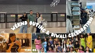 Vlog #6 | Saturday market | Ambience Mall | Diwali 🪔 celebration | RAKCON | Delhi
