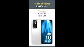 Redmi 10 prime with 6000 mAh battery, see specifications | Redmi 10 prime | Xiaomi
