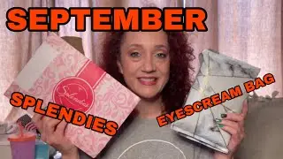 EYESCREAM BEAUTY BAG AND SPLENDIES FOR THE MONTH OF SEPTEMBER//BETTER LATE THEN NEVER RIGHT