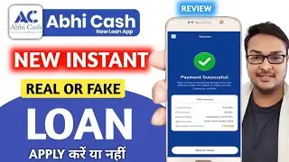 Abhicash: Personal loan app - Review 2025 l Abhicash Loan app se loan kaise le