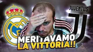 MERITAVAMO DI PIU'!! REAL MADRID JUVENTUS 1-0 | Champions League REACTION