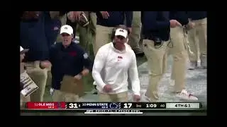 JJ Pegues shows Lane Kiffin to keep feeding him the football vs Penn State.