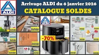 catalogue ALDI spécial maison du 6 janvier 2026 ✅ Arrivage cuisine linge 🔥 Promos deals soldes hiver